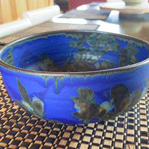 Serving Bowl - tall flat side style